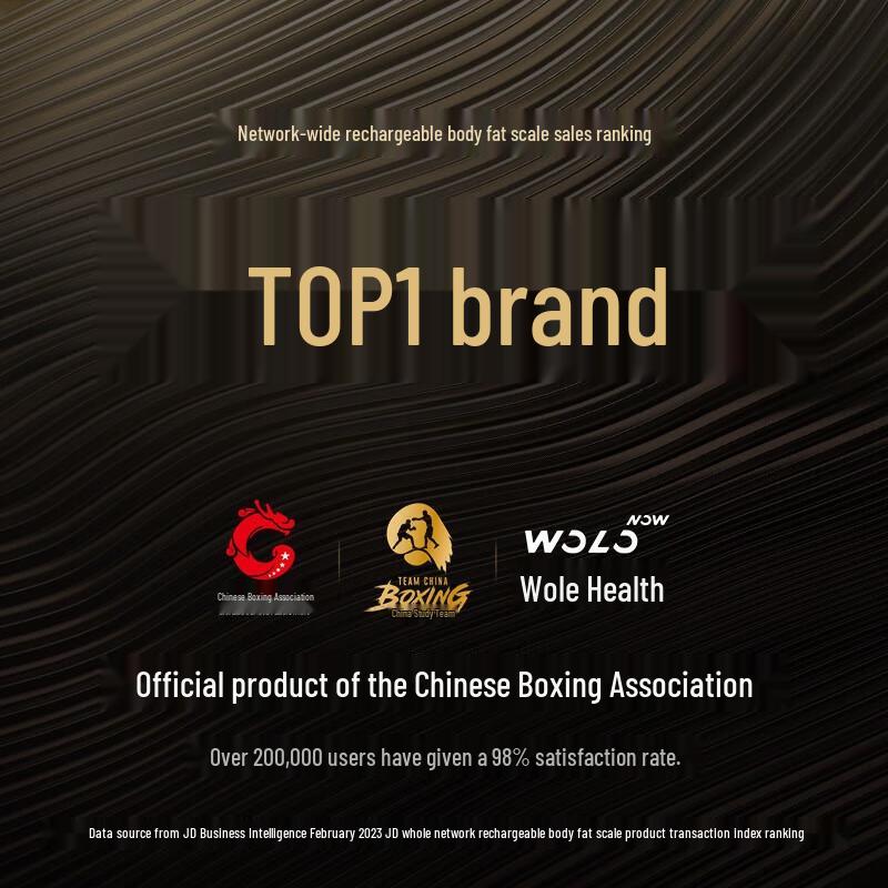 WOLO Smart Rechargeable Body Fat Scale
WOLO Smart Rechargeable Body Fat Scale