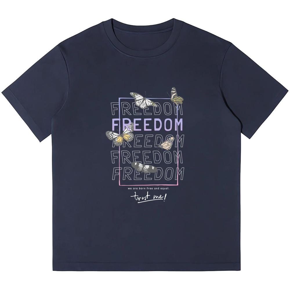 230GSM плотные хлопковые мужские футболки Freedom с принтом бабочек ретро панк футболка Harajuku повседневная уличная одежда футболки
230GSM плотные хлопковые мужские футболки Freedom с принтом бабочек ретро панк футболка Harajuku повседневная уличная одежда футболки