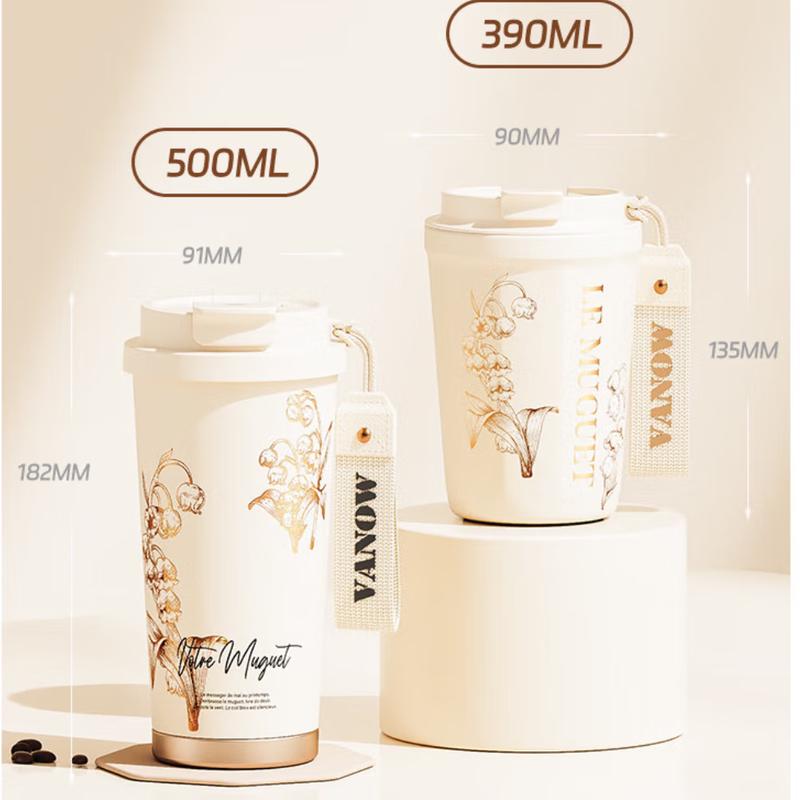 Vanow 390ml Ceramic Lined Insulated Coffee Mug
Vanow 390ml Ceramic Lined Insulated Coffee Mug