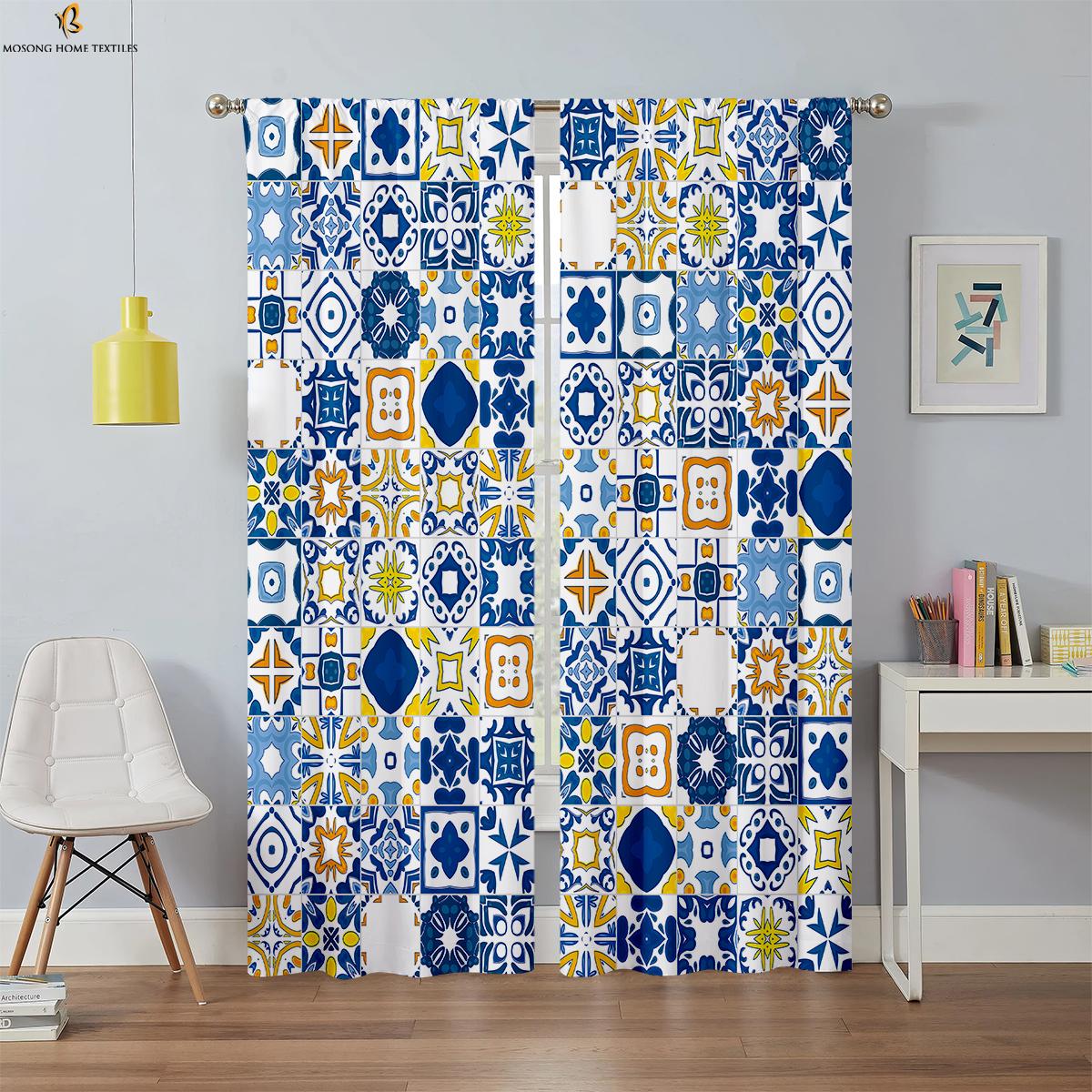 Шторы с цветным узором в клетку, шторы в стиле бохо, шторы для спальни, гостиной, кухни, затемняющие теплоизоляционные шторы W50xH130(CM)x2PCS&Rod pocket
Шторы с цветным узором в клетку, шторы в стиле бохо, шторы для спальни, гостиной, кухни, затемняющие теплоизоляционные шторы W50xH130(CM)x2PCS&Rod pocket