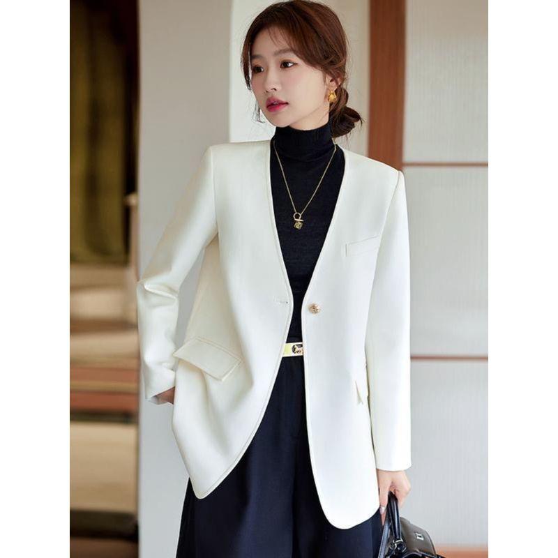 Весна и Осень Новое поступление Женский белый костюм Верхняя одежда Женский стильный нишевый стиль Причудливый жареный уличный повседневный профиль Маленький костюм Black 3XL
Весна и Осень Новое поступление Женский белый костюм Верхняя одежда Женский стильный нишевый стиль Причудливый жареный уличный повседневный профиль Маленький костюм Black 3XL