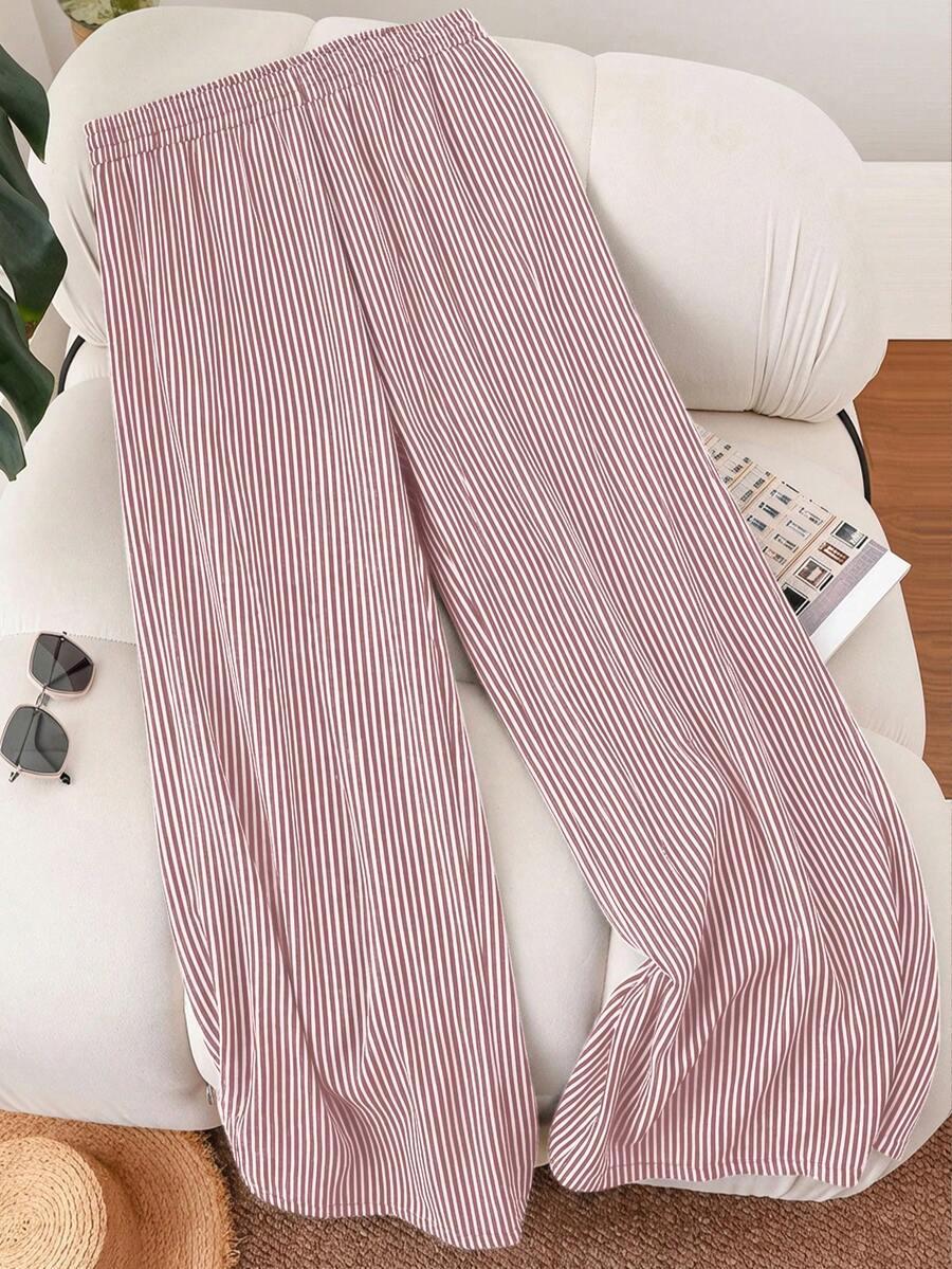 2026 Spring/Summer Plus Size Striped Beach Pants for Women - European & American Style XXXXX рожевий
2026 Spring/Summer Plus Size Striped Beach Pants for Women - European & American Style XXXXX рожевий