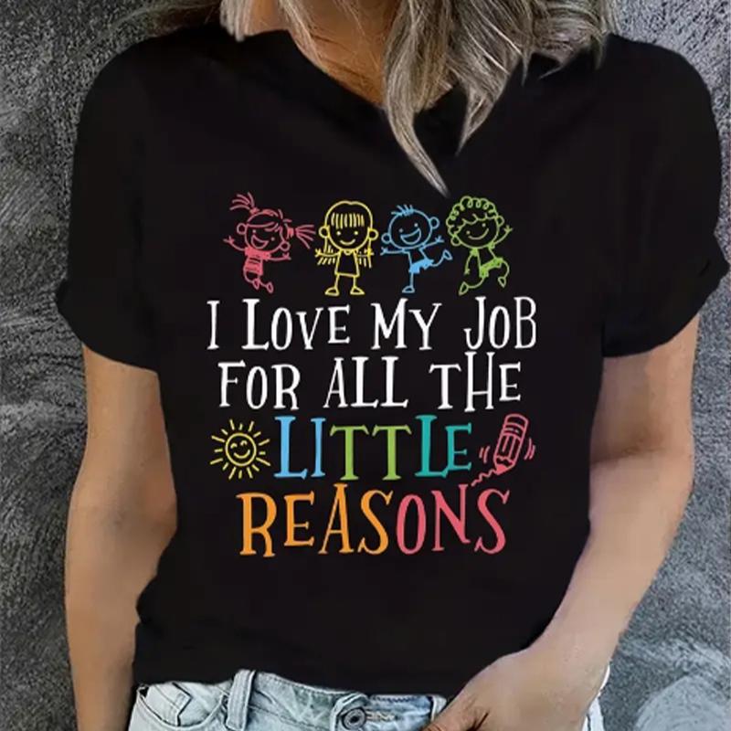 Модная женская футболка с рисунком в виде букв и животных, забавная повседневная футболка с короткими рукавами и круглым вырезом, летняя женская футболка 8XL разноцветный
Модная женская футболка с рисунком в виде букв и животных, забавная повседневная футболка с короткими рукавами и круглым вырезом, летняя женская футболка 8XL разноцветный