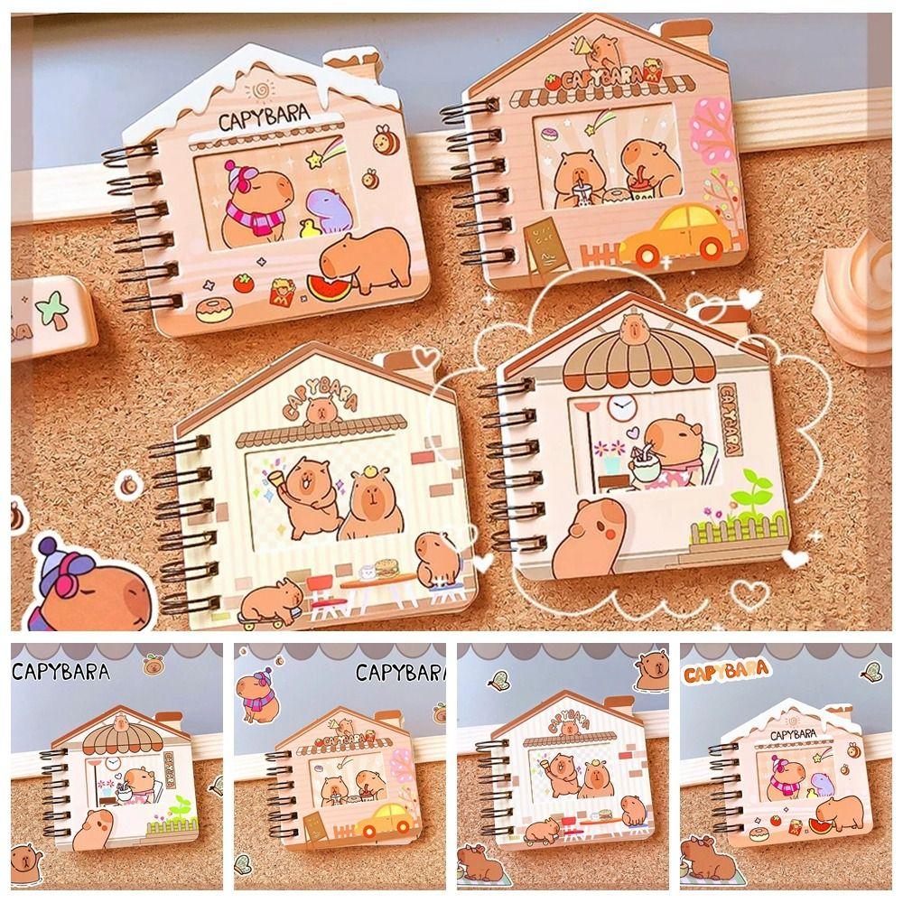 Cute Capybara Notebook Kawaii Mini Writing Pad To Do List Color Page Diary Notepad Gift
Cute Capybara Notebook Kawaii Mini Writing Pad To Do List Color Page Diary Notepad Gift