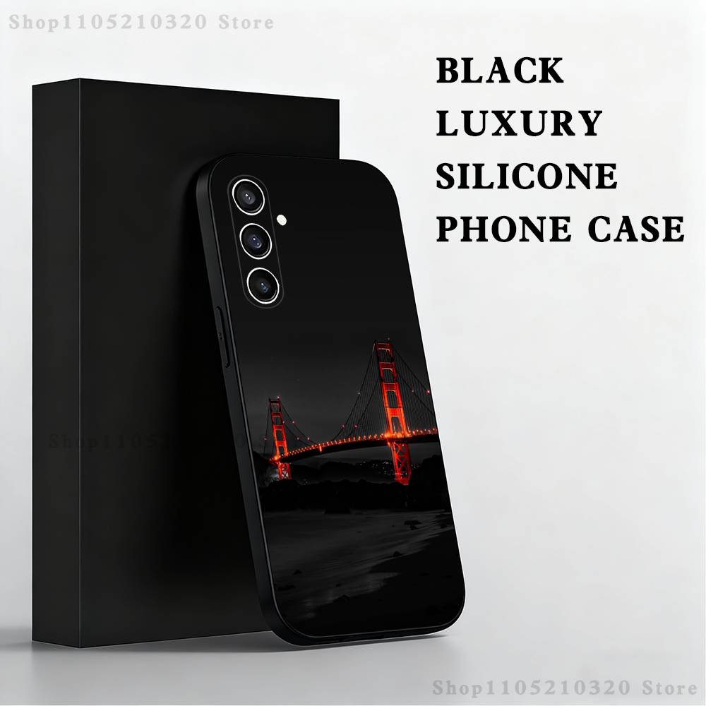 USA Golden Gate Bridge Phone Case For Samsung S25,S24,S23,S22,S21,S20,S10,Ultra,Plus,Lite,FE,Soft Silicone Black Cover SamsungA71
USA Golden Gate Bridge Phone Case For Samsung S25,S24,S23,S22,S21,S20,S10,Ultra,Plus,Lite,FE,Soft Silicone Black Cover SamsungA71