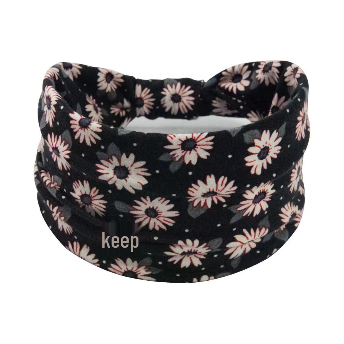 Женская богемная повязка для йоги с узором «кешью» - Впитывающая пот, эластичный хлопковый аксессуар для волос
Женская богемная повязка для йоги с узором «кешью» - Впитывающая пот, эластичный хлопковый аксессуар для волос