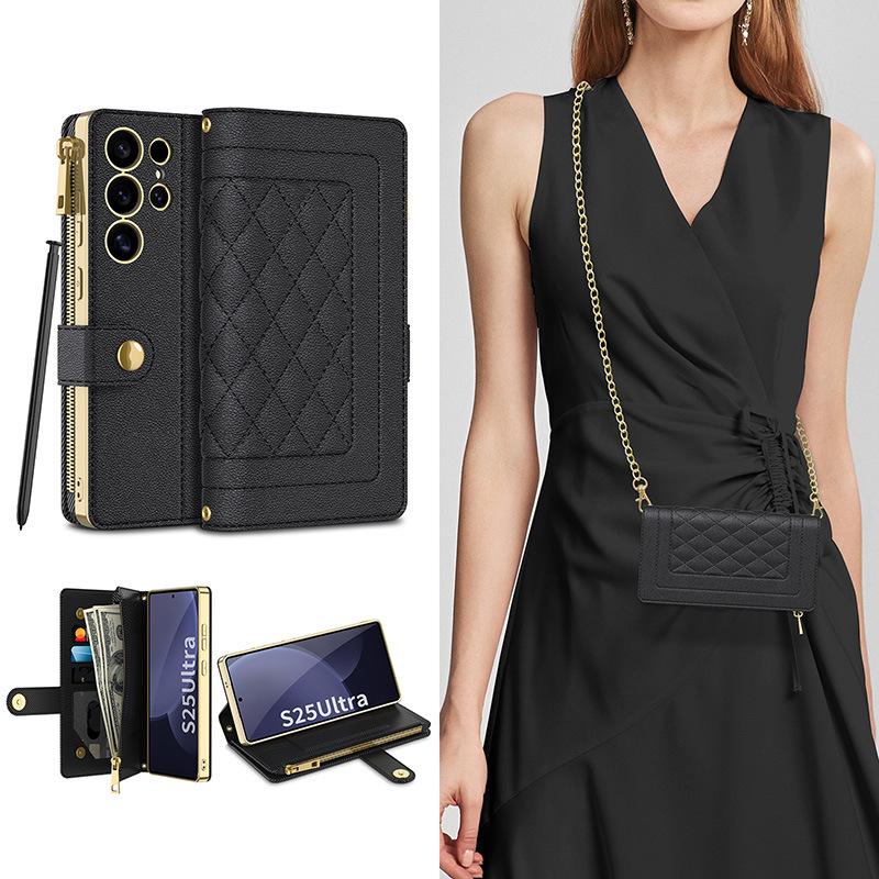 Подходит для Samsung S25 Ultra Защитный чехол Флип-флоп Модный кожаный чехол Цепочка Шнурок Карта Рюкзак Маленький аромат Стиль Женский стиль SM-S25Ultra
Подходит для Samsung S25 Ultra Защитный чехол Флип-флоп Модный кожаный чехол Цепочка Шнурок Карта Рюкзак Маленький аромат Стиль Женский стиль SM-S25Ultra