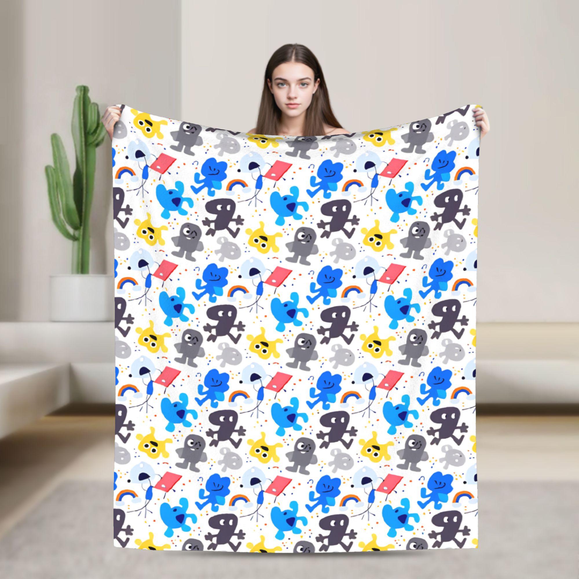 Flannel Blankets BFDI Soft Durable Throw Blanket for Bedroom Picnic Novelty Bedspread Sofa Bed Cover 75x90cm
Flannel Blankets BFDI Soft Durable Throw Blanket for Bedroom Picnic Novelty Bedspread Sofa Bed Cover 75x90cm