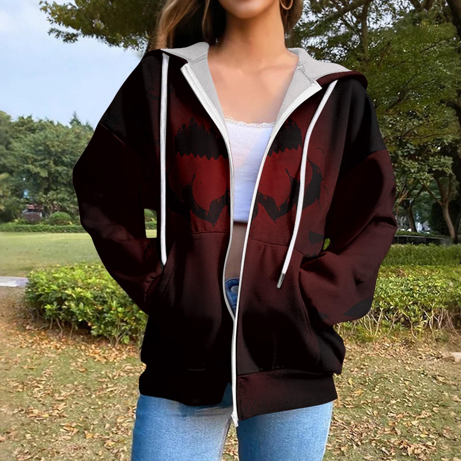 Women s Casual Fashion Long Sleeve Zipper Printed Drawstring Hooded Sweatshirt L чорний
Women s Casual Fashion Long Sleeve Zipper Printed Drawstring Hooded Sweatshirt L чорний