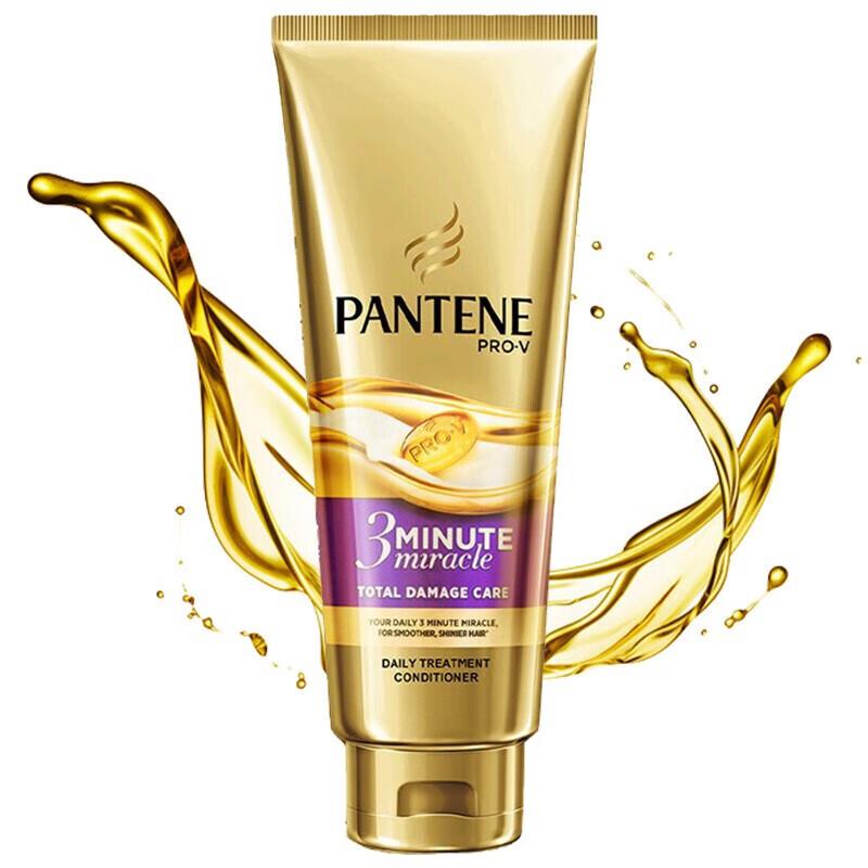 Pantene 3-Minute Miracle Luxurious Repair Conditioner 180ml
Pantene 3-Minute Miracle Luxurious Repair Conditioner 180ml