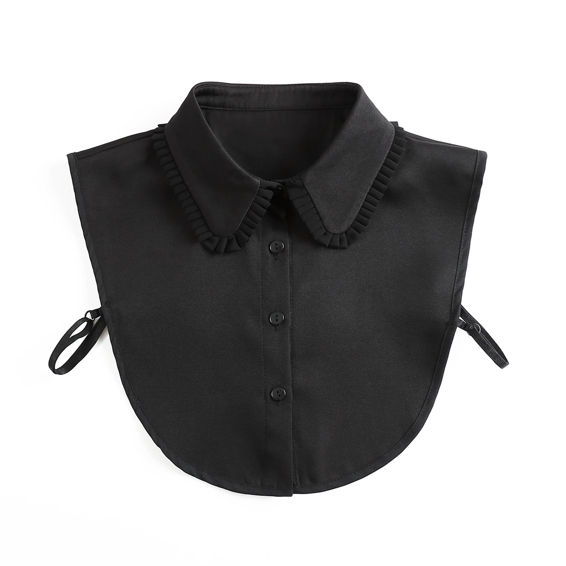 Деловой формальный белый воротник с отворотом для женщин Винтажная блузка со съемными отворотами Топы с поддельными воротниками для женщин Kraagje Nep чёрный
Деловой формальный белый воротник с отворотом для женщин Винтажная блузка со съемными отворотами Топы с поддельными воротниками для женщин Kraagje Nep чёрный