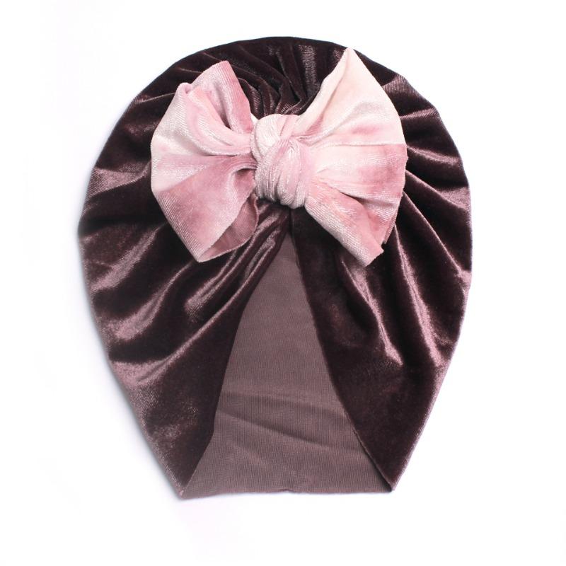 New golden velvet children s bow hat, baby winter warm hat, baby hat
New golden velvet children s bow hat, baby winter warm hat, baby hat