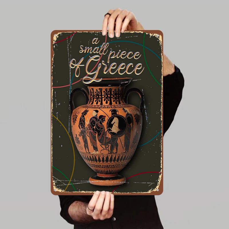 Ancient Greek Amphora Vintage Metal Wall Art Home Decorative Painting Art Collection 7.9x11.8In(20x30cm)
Ancient Greek Amphora Vintage Metal Wall Art Home Decorative Painting Art Collection 7.9x11.8In(20x30cm)