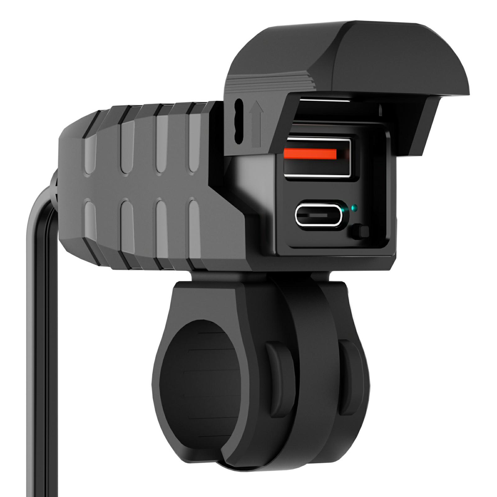 WUPP CS-2100A1 USB A+Type C Двопортовий Швидка Зарядка Мотоциклетний Зарядний Пристрій для Телефону з LED Вольтметром Type A
WUPP CS-2100A1 USB A+Type C Двопортовий Швидка Зарядка Мотоциклетний Зарядний Пристрій для Телефону з LED Вольтметром Type A