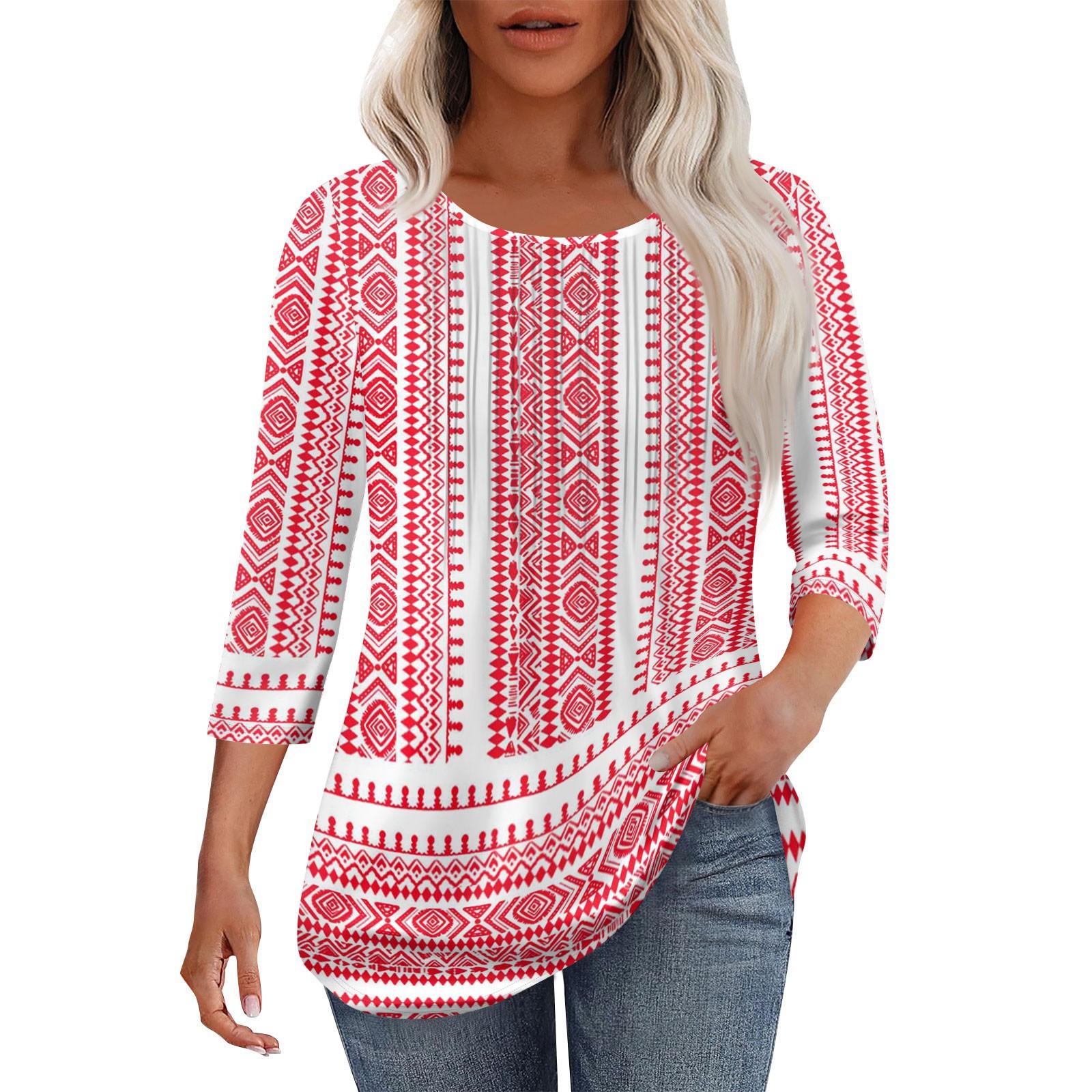 Женская модная повседневная плиссированная футболка с круглым вырезом и рукавами три четверти с повседневным цветочным принтом M розовый
Женская модная повседневная плиссированная футболка с круглым вырезом и рукавами три четверти с повседневным цветочным принтом M розовый