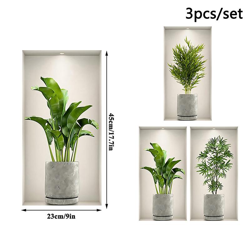 3D Наклейки на стену, Зеленое растение в горшке, Имитация окон, Гостиная, Прихожая, Комната, Фон для стены, Самоклеящиеся наклейки на стену
3D Наклейки на стену, Зеленое растение в горшке, Имитация окон, Гостиная, Прихожая, Комната, Фон для стены, Самоклеящиеся наклейки на стену