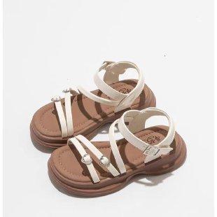 Summer Girls Sandals Soft Sole Princess Roman Shoes Beach Size 31 бежевий
Summer Girls Sandals Soft Sole Princess Roman Shoes Beach Size 31 бежевий
