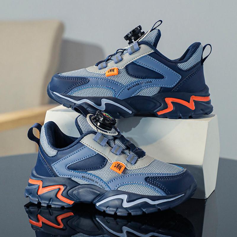 Модная детская обувь с поворотной пряжкой для мальчиков, легкие кроссовки для бега на открытом воздухе, нескользящие, дышащие, детские повседневные кроссовки для ходьбы 32
Модная детская обувь с поворотной пряжкой для мальчиков, легкие кроссовки для бега на открытом воздухе, нескользящие, дышащие, детские повседневные кроссовки для ходьбы 32