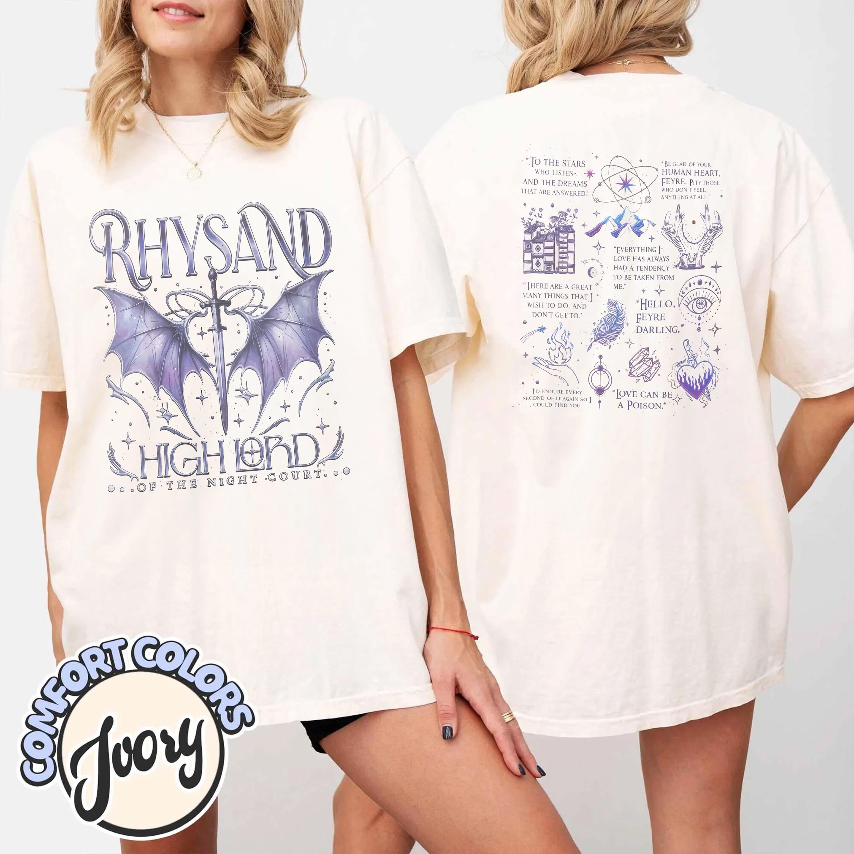 The Bat Boys Rhysand Shirt Acotar Night Court Tee Illyrian Rhysand Cassian Azriel Shirt Fantasy Bookish Gift TShirt S
The Bat Boys Rhysand Shirt Acotar Night Court Tee Illyrian Rhysand Cassian Azriel Shirt Fantasy Bookish Gift TShirt S