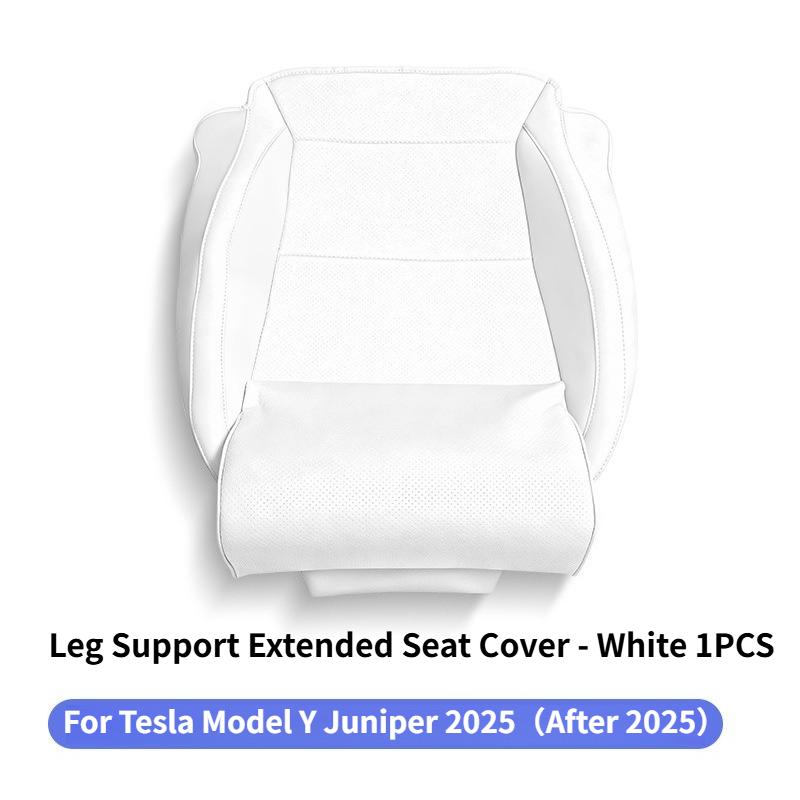 Leg Support Extended Seat Cover for Tesla Model Y Juniper 2025 Nappa Leather Memory Foam Extended Cushion Interior Accessories White 1PCS
Leg Support Extended Seat Cover for Tesla Model Y Juniper 2025 Nappa Leather Memory Foam Extended Cushion Interior Accessories White 1PCS