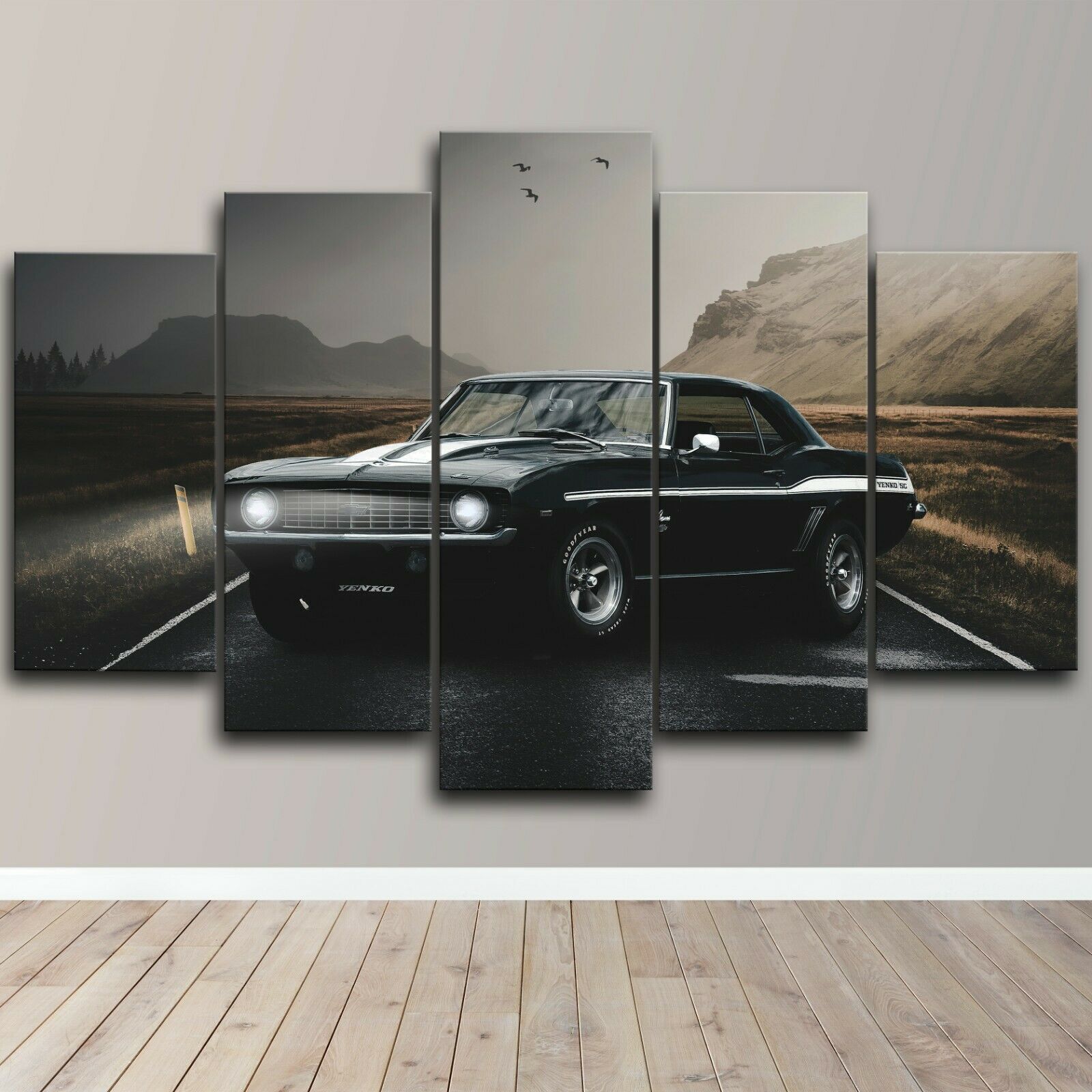 Ford Mustang Shelby Black Beauty Car Canvas 5 Pcs Decorative Wall Art Posters Pictures Paintings for Living Room Home Decor 20x35 20x45 20x55cm
Ford Mustang Shelby Black Beauty Car Canvas 5 Pcs Decorative Wall Art Posters Pictures Paintings for Living Room Home Decor 20x35 20x45 20x55cm
