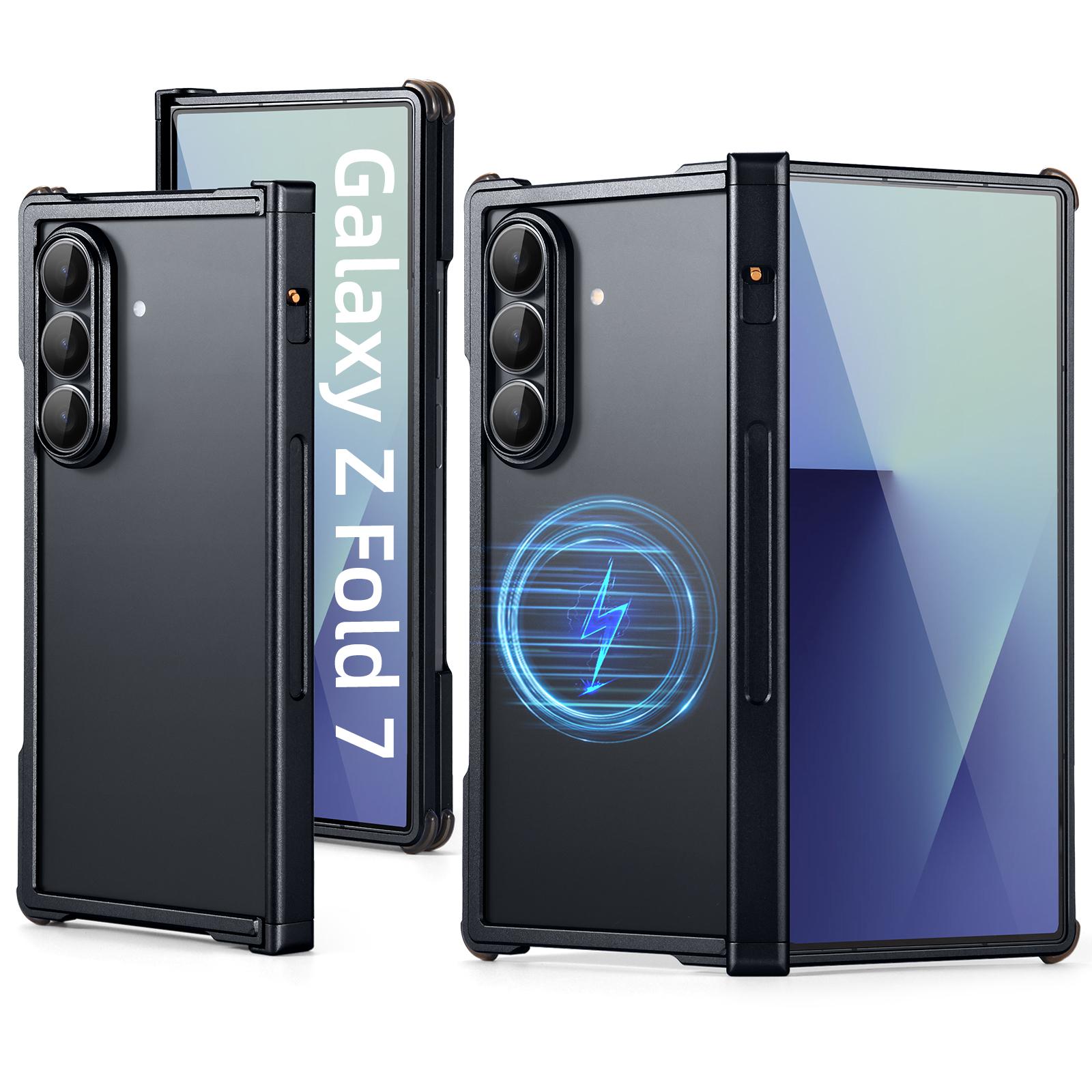 Eary for Samsung Galaxy Z Fold 7 Phone Case for Magsafe Aluminum Metal Cover Frameless Simple Bumper Shockproof Protection Shell Aluminum Metal&Galaxy Z Fold7 чорний
Eary for Samsung Galaxy Z Fold 7 Phone Case for Magsafe Aluminum Metal Cover Frameless Simple Bumper Shockproof Protection Shell Aluminum Metal&Galaxy Z Fold7 чорний