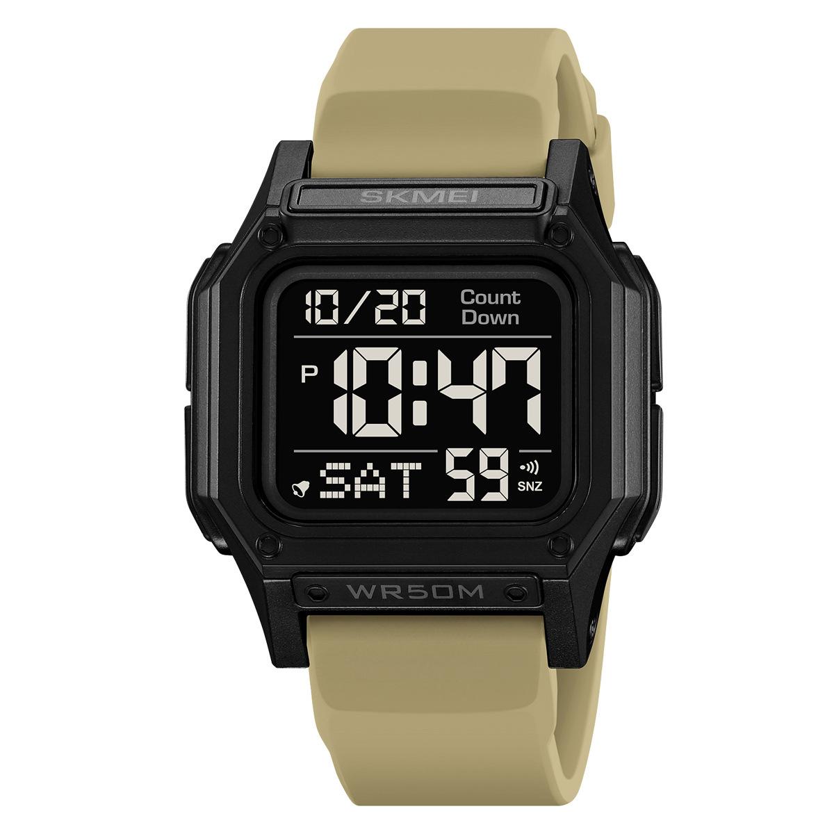 Многофункциональные электронные часы Водонепроницаемые часы для отдыха на открытом воздухе Электронные часы абрикосовый
Многофункциональные электронные часы Водонепроницаемые часы для отдыха на открытом воздухе Электронные часы абрикосовый