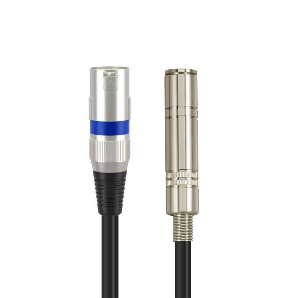 Двухканальный микшерный кабель XLR Female на 6,35 мм Female и XLR Male 0.3 meters
Двухканальный микшерный кабель XLR Female на 6,35 мм Female и XLR Male 0.3 meters