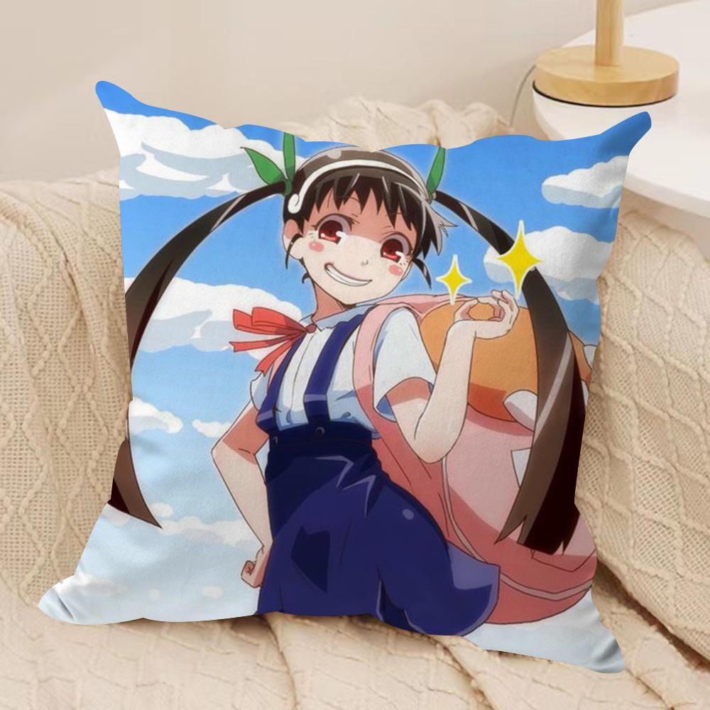 Cute O-Owarimonogatari Cushion Cover Silky Short Plush Double-Sided Printed Pillow Case for Sofa All Seasons Home Decor Gift 30cmx30cm
Cute O-Owarimonogatari Cushion Cover Silky Short Plush Double-Sided Printed Pillow Case for Sofa All Seasons Home Decor Gift 30cmx30cm