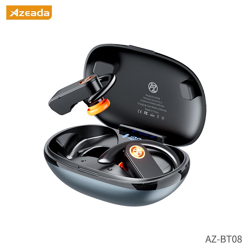 AZEADA Tomahawk Bluetooth 5.3 Open-Ear Headphones: Low Power, Long Battery, Music & Call Capable чорний
AZEADA Tomahawk Bluetooth 5.3 Open-Ear Headphones: Low Power, Long Battery, Music & Call Capable чорний