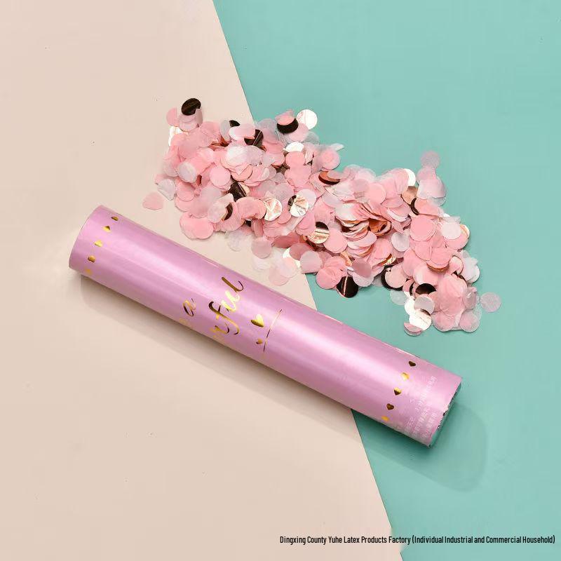 Ручная трубка с конфетти для свадеб, дней рождений и вечеринок
Ручная трубка с конфетти для свадеб, дней рождений и вечеринок