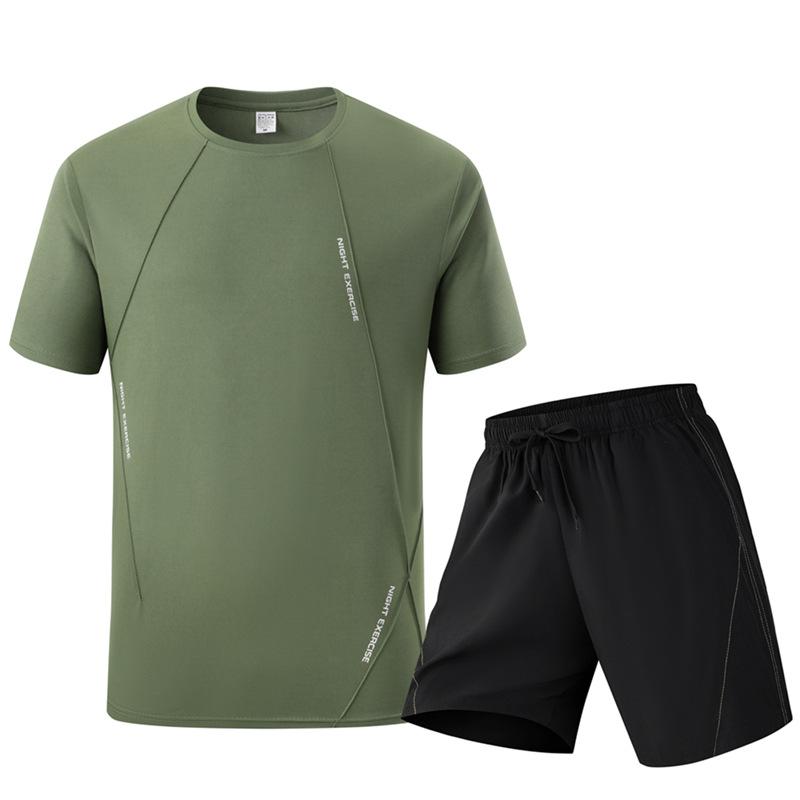 Sport Wear Outdoor Loose European Size Shorts T-shirt Sports Suit Casual Round Neck Bottoming Shirt Fitness Running Short Sleeve L армия зеленый
Sport Wear Outdoor Loose European Size Shorts T-shirt Sports Suit Casual Round Neck Bottoming Shirt Fitness Running Short Sleeve L армия зеленый