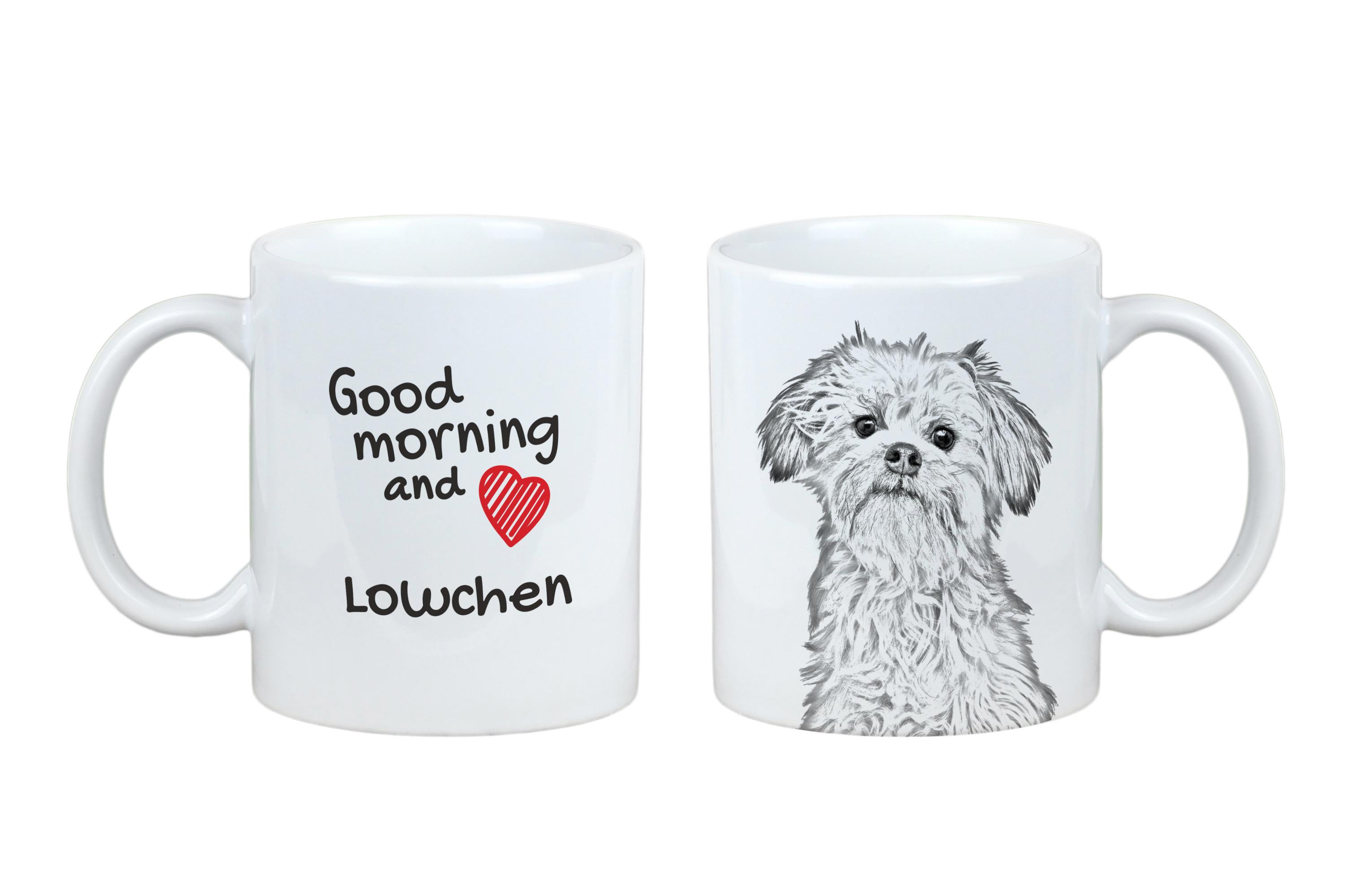 Lowchen, Little Lion Dog - cup with a dog, personalized cup with a print, a classic gift for everyone from the Art-Dog brand білий
Lowchen, Little Lion Dog - cup with a dog, personalized cup with a print, a classic gift for everyone from the Art-Dog brand білий