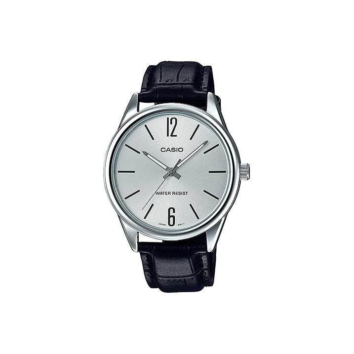 Casio Standard Series Retro Fashion Simple Luminous Pointer Large Dial Leather Strap Waterproof Quartz Movement Men watches Gray MTP-V005L-7B Black Strap
Casio Standard Series Retro Fashion Simple Luminous Pointer Large Dial Leather Strap Waterproof Quartz Movement Men watches Gray MTP-V005L-7B Black Strap