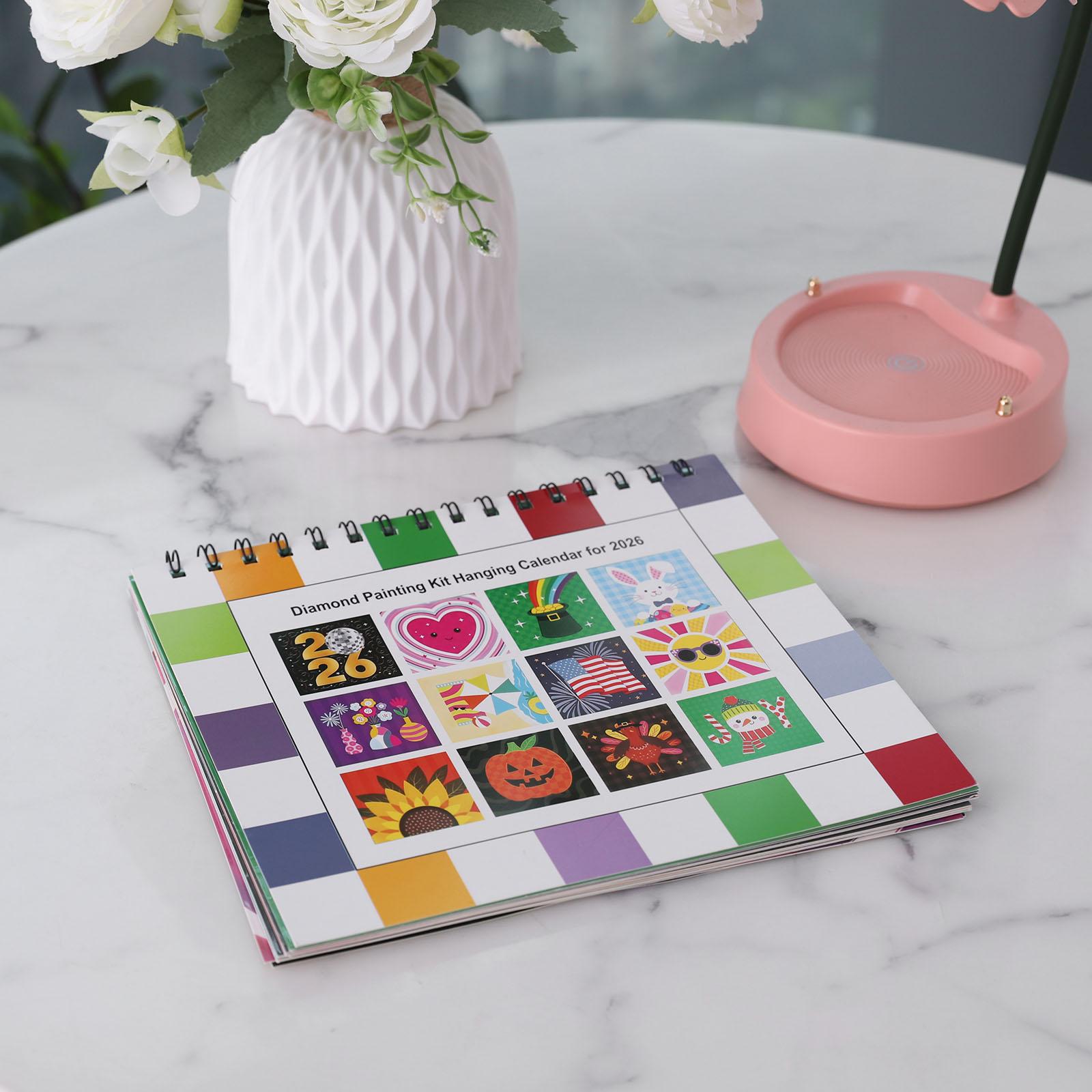 2026 Diamond Art Calendar DIY Wall Calendar with To Do List 12-Month Flip Wall Calendar for Christmas Home Office Decoration China Mainland
2026 Diamond Art Calendar DIY Wall Calendar with To Do List 12-Month Flip Wall Calendar for Christmas Home Office Decoration China Mainland