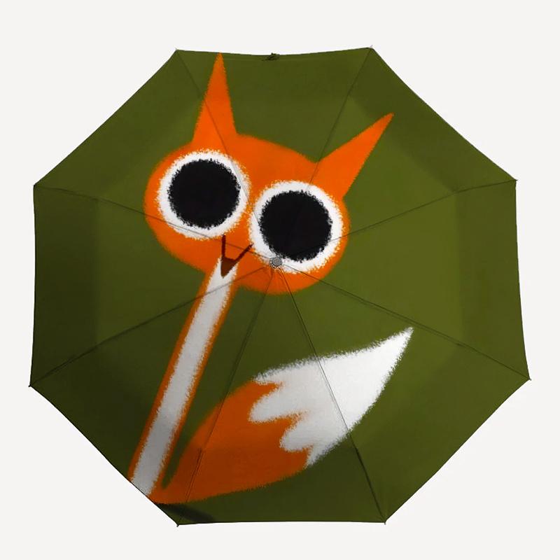 1pc Owl Fox One Umbrella And a Plastic Handle, Compact And Stylish, with a Vibrant Cartoon Pattern, Perfect for All Seasons, Home, Travel
1pc Owl Fox One Umbrella And a Plastic Handle, Compact And Stylish, with a Vibrant Cartoon Pattern, Perfect for All Seasons, Home, Travel
