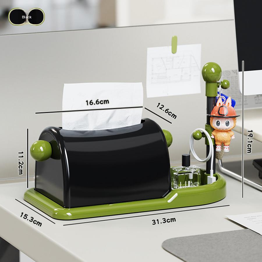 Modern Minimalist Creative Paper Towel Box for Kitchen, Bathroom, Living Room, Bedroom, Desktop Storage Container 31.3*15.3*19.1cm чорний
Modern Minimalist Creative Paper Towel Box for Kitchen, Bathroom, Living Room, Bedroom, Desktop Storage Container 31.3*15.3*19.1cm чорний