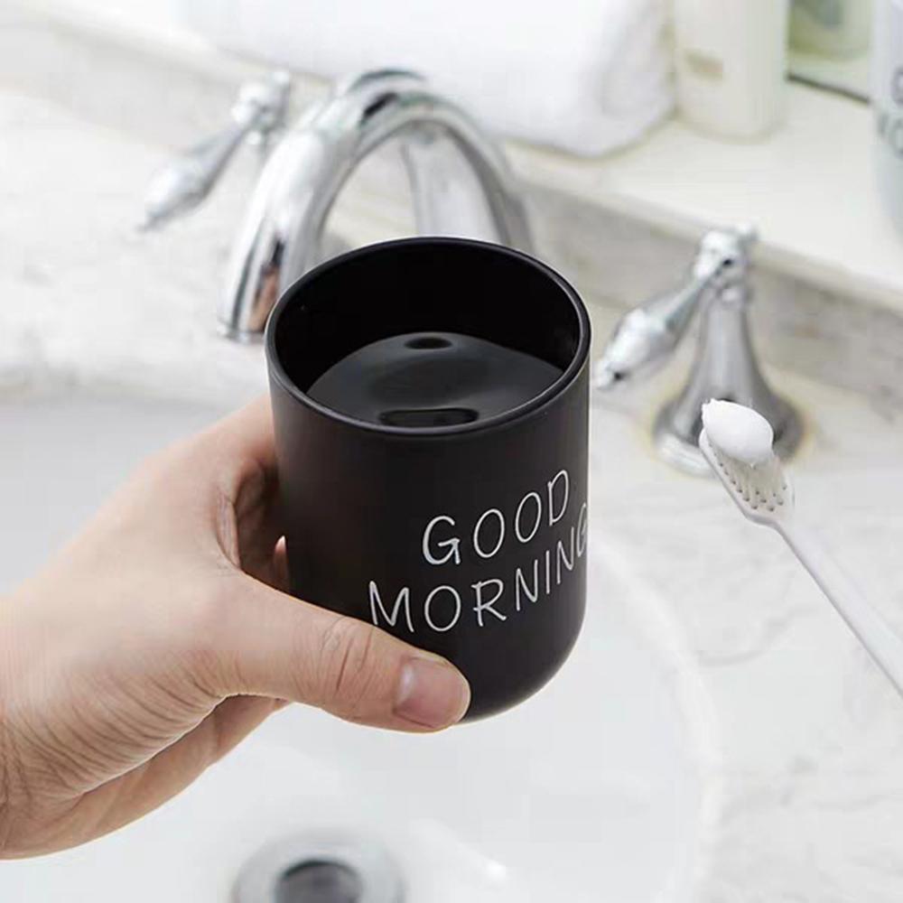 330ml Japanese Style Letters Design PP Toothbrush Holder Container Bathroom Rinse Cup White
330ml Japanese Style Letters Design PP Toothbrush Holder Container Bathroom Rinse Cup White