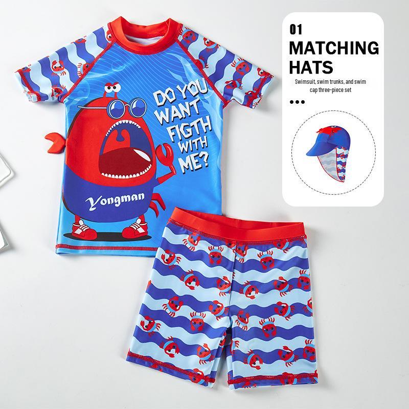 24-Pack Boys Cute Cartoon Quick-Dry Split Swimsuits with Sun Protection, Short-Sleeved Trunks for Small to Medium Boys 2XL 115-125cm 43-53 lbs (6-7 years)
24-Pack Boys Cute Cartoon Quick-Dry Split Swimsuits with Sun Protection, Short-Sleeved Trunks for Small to Medium Boys 2XL 115-125cm 43-53 lbs (6-7 years)