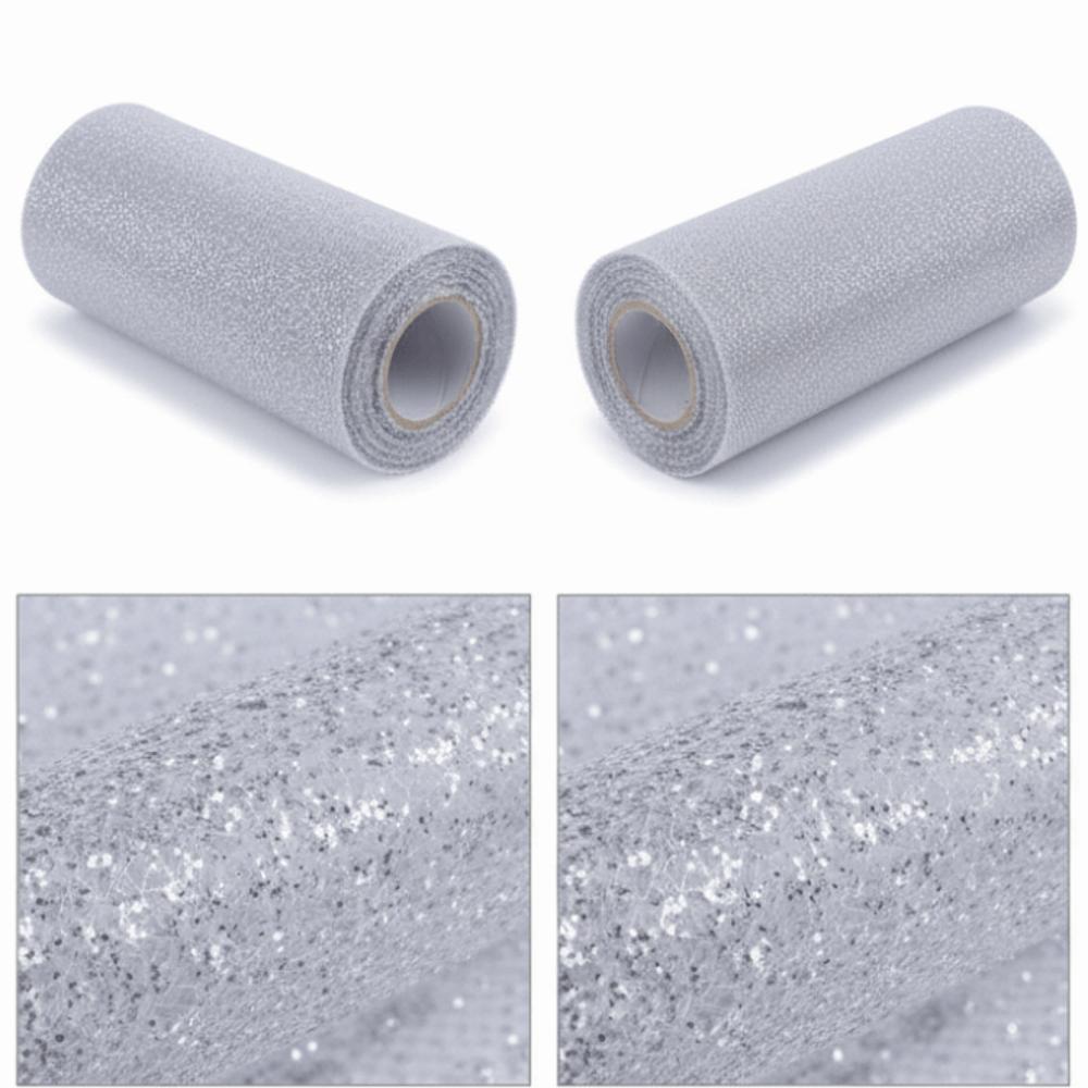 1pcs 25 Yards Long Glitter Tulle Roll 6 Inch Wide Fabric Tulle Ribbon DIY Craft серебряный
1pcs 25 Yards Long Glitter Tulle Roll 6 Inch Wide Fabric Tulle Ribbon DIY Craft серебряный