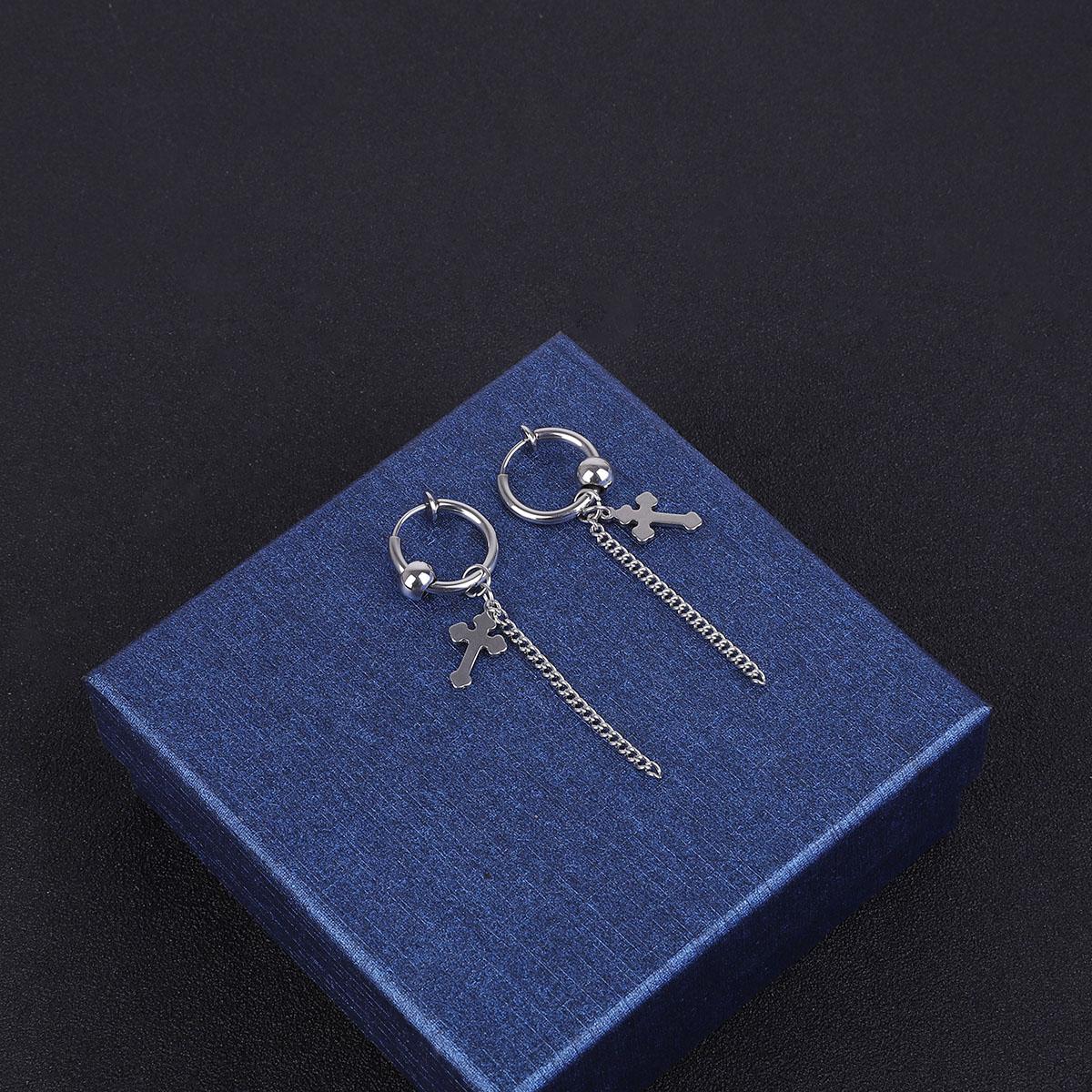 1шт/пакет Титанові сталеві сережки Чоловіки Темперамент Модні сережки Корейські жінки Довгі сережки-ланцюжки з китицями 6
1шт/пакет Титанові сталеві сережки Чоловіки Темперамент Модні сережки Корейські жінки Довгі сережки-ланцюжки з китицями 6