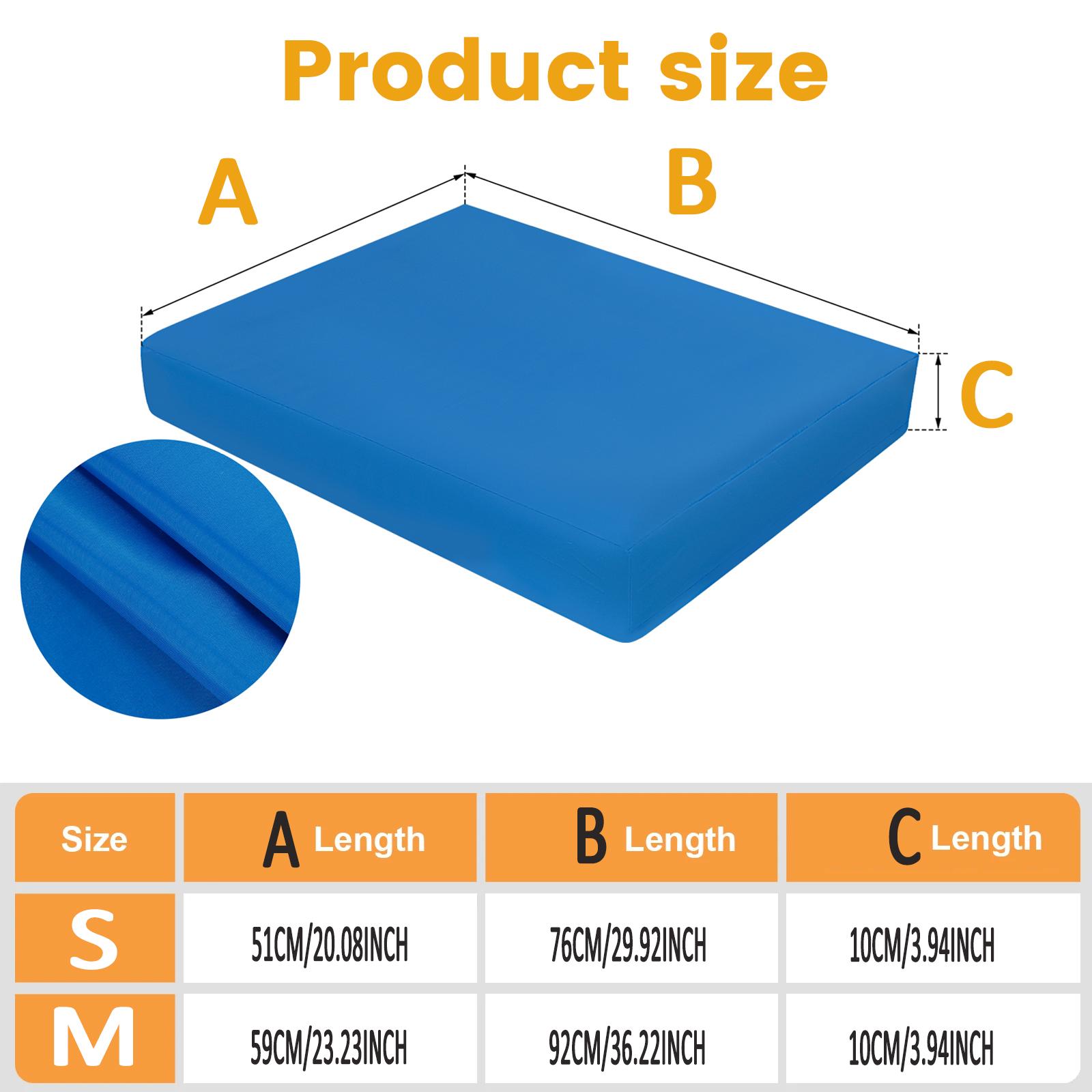 Pet Bed Cover Oxford Cloth Waterproof Dog Bed Pad Cover Removable Dog Bed Liner Cover with Zipper for Home Living Room Outdoor M світло-блакитного кольору
Pet Bed Cover Oxford Cloth Waterproof Dog Bed Pad Cover Removable Dog Bed Liner Cover with Zipper for Home Living Room Outdoor M світло-блакитного кольору