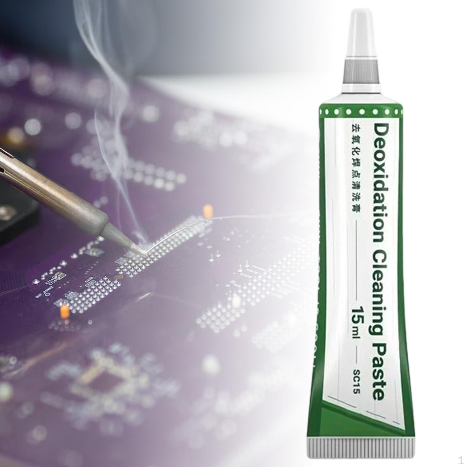 Паста для очистки паяльного жала 15 мл Удобна для пайки, ремонта телефонов, печатных плат
Паста для очистки паяльного жала 15 мл Удобна для пайки, ремонта телефонов, печатных плат