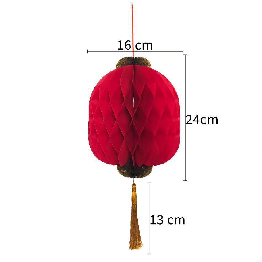 Red Honeycomb Ball Lantern for Festivals and Weddings - Creative Hanging Ornament for Living Room and Entrance
Red Honeycomb Ball Lantern for Festivals and Weddings - Creative Hanging Ornament for Living Room and Entrance