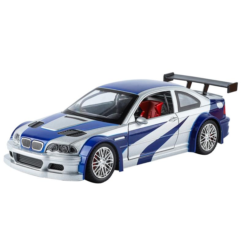 1:24 simulation BMW M3 GTR alloy supercar model with sound and light damping, regenerative steering, and automotive ornaments серебряный
1:24 simulation BMW M3 GTR alloy supercar model with sound and light damping, regenerative steering, and automotive ornaments серебряный