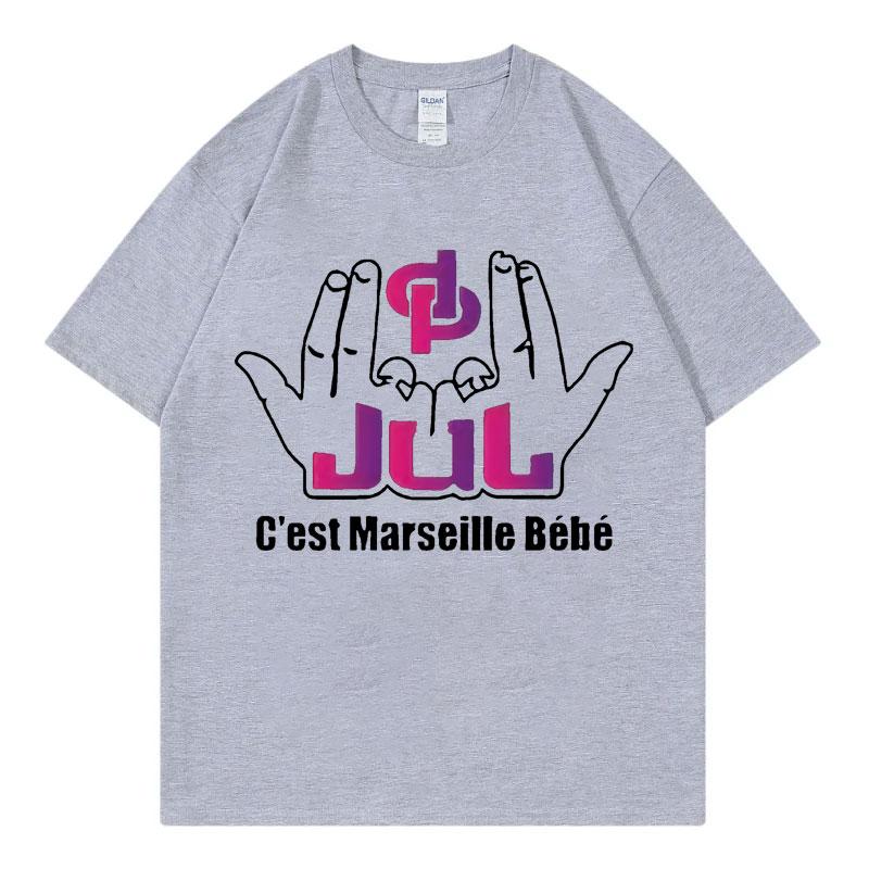 French Rapper Jul Cest Marseille Bébé Graphic T Shirts Fashion Hip Hop Y2k Clothing Tshirt Summer Pure Cotton Tshirts Unisex S
French Rapper Jul Cest Marseille Bébé Graphic T Shirts Fashion Hip Hop Y2k Clothing Tshirt Summer Pure Cotton Tshirts Unisex S