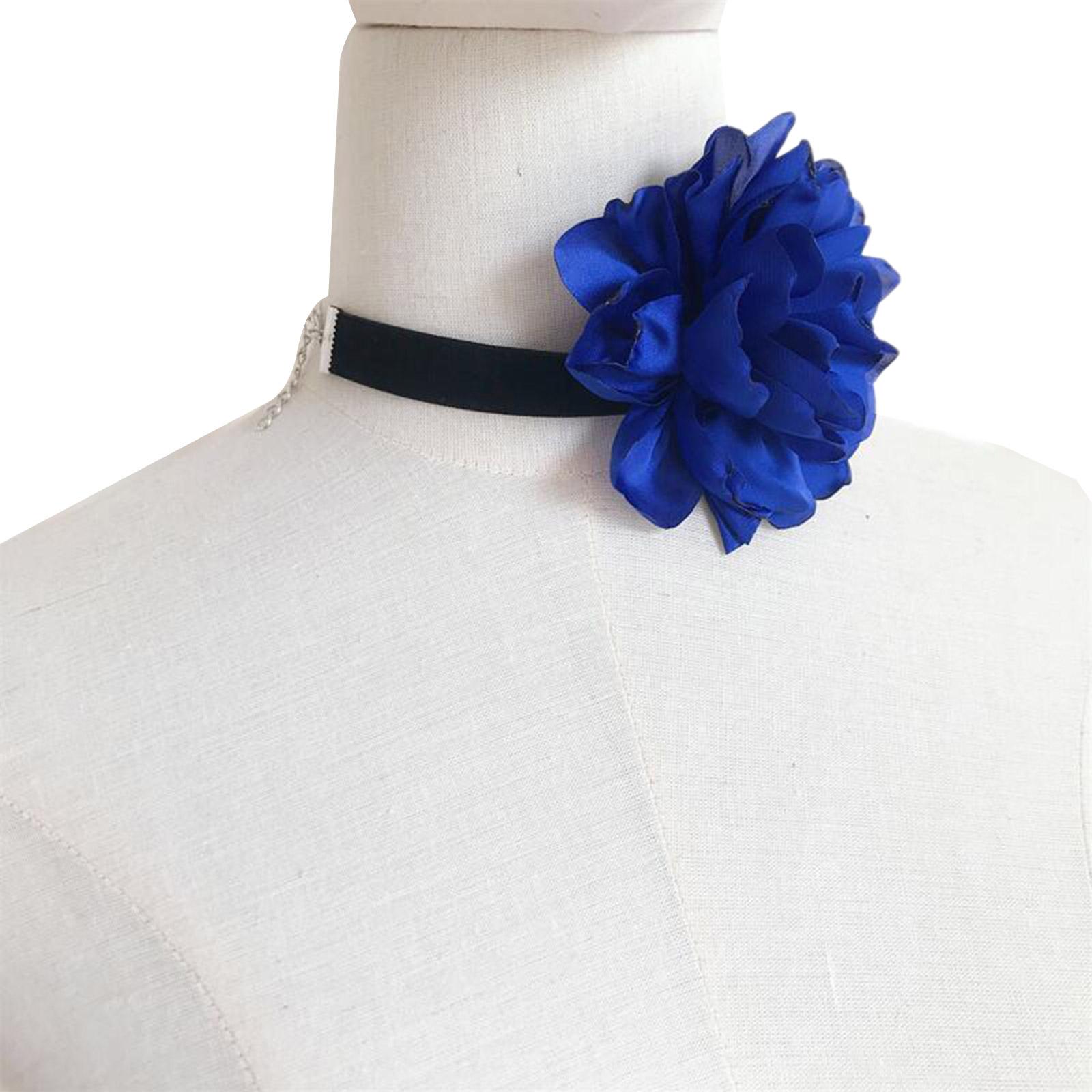Classic Romantic Flower Necklaces Rose Necklet Satin Delicate Neck Chain Women Trend Jewelry Vintage Charm Necklace синій
Classic Romantic Flower Necklaces Rose Necklet Satin Delicate Neck Chain Women Trend Jewelry Vintage Charm Necklace синій