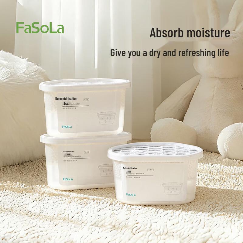 FaSoLa Moisture Absorber Dehumidifier Box
FaSoLa Moisture Absorber Dehumidifier Box