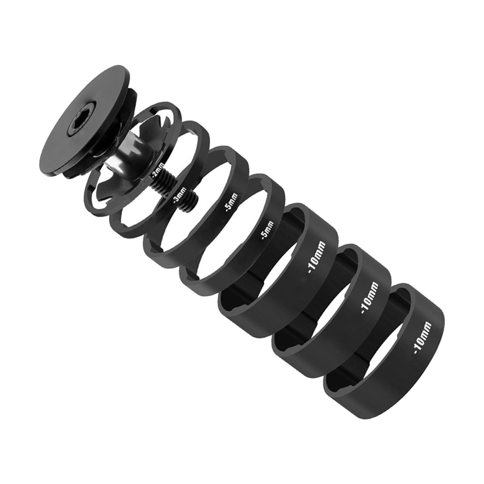 1 Set Bicycles Fork Spacer 28.6mm Aluminum Alloy Bike Headset Washer Fork Stem Spacer for Mountain Bike and Road Bike чорний
1 Set Bicycles Fork Spacer 28.6mm Aluminum Alloy Bike Headset Washer Fork Stem Spacer for Mountain Bike and Road Bike чорний