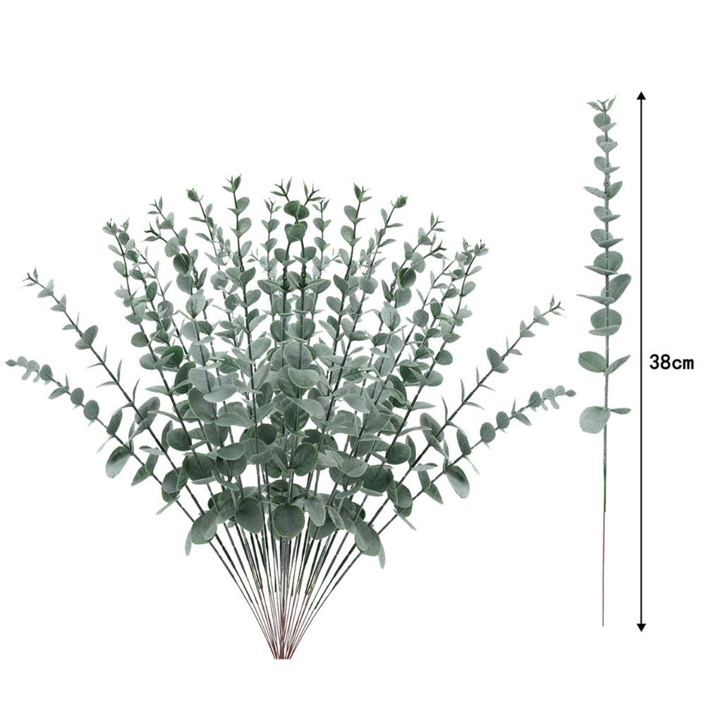 10 PCS Fresh Real Eucalyptus Leaves Decorative Preserved Fresh Eucalyptus Branches Relieve Stress Vase Filler for Shower Hanging
10 PCS Fresh Real Eucalyptus Leaves Decorative Preserved Fresh Eucalyptus Branches Relieve Stress Vase Filler for Shower Hanging